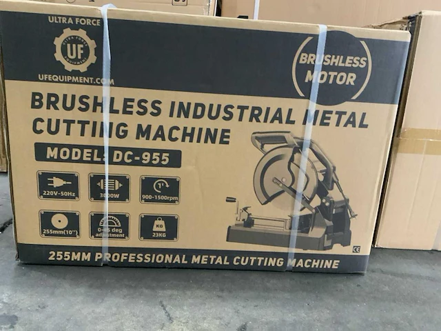 Ultra force equipment - dc955 - cirkelzaagmachine metaal - afbeelding 13 van  21