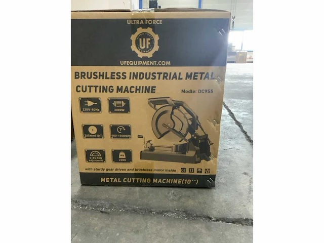 Ultra force equipment - dc955 - cirkelzaagmachine metaal - afbeelding 14 van  21