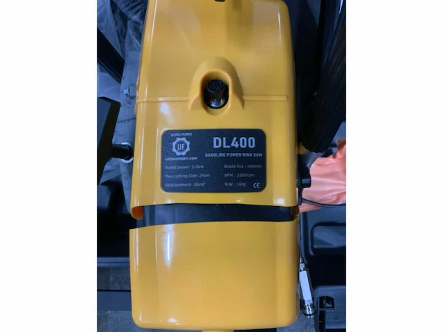 Ultra force equipment - dl400 - betonzaag harde bouwmaterialen - afbeelding 12 van  12