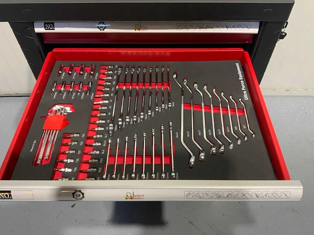 Ultra force equipment - gereedschapswagen 7 laden gevuld - afbeelding 12 van  24