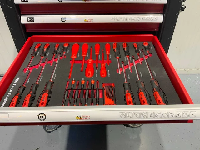 Ultra force equipment - gereedschapswagen 7 laden gevuld - afbeelding 20 van  24