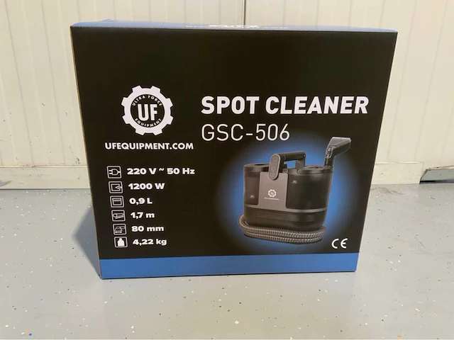 Ultra force equipment - gsc-506 - spot cleaner / extractiemachine - 2025 - afbeelding 5 van  8