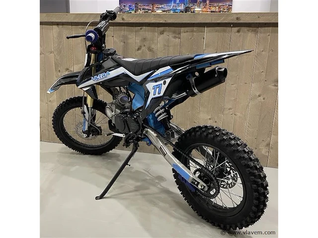 Ultra motocross 125cc blauw - afbeelding 4 van  18