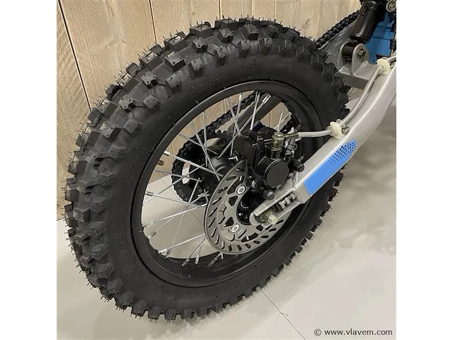 Ultra motocross 125cc blauw - afbeelding 8 van  18