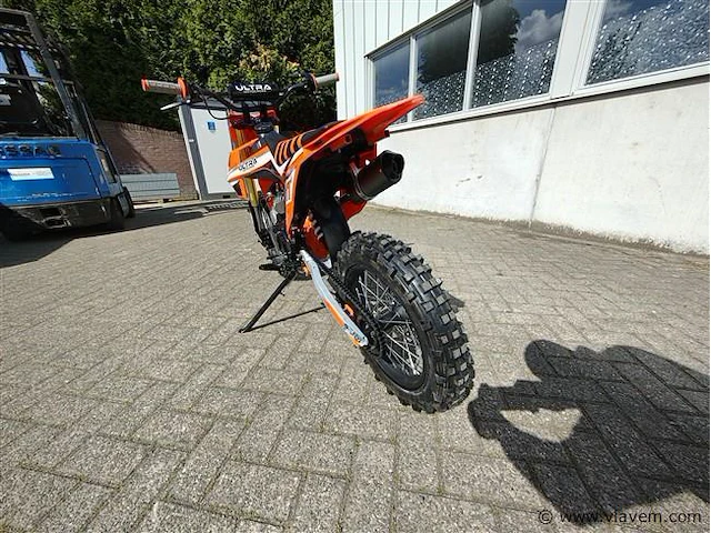 Ultra motocross 125cc oranje - afbeelding 8 van  21
