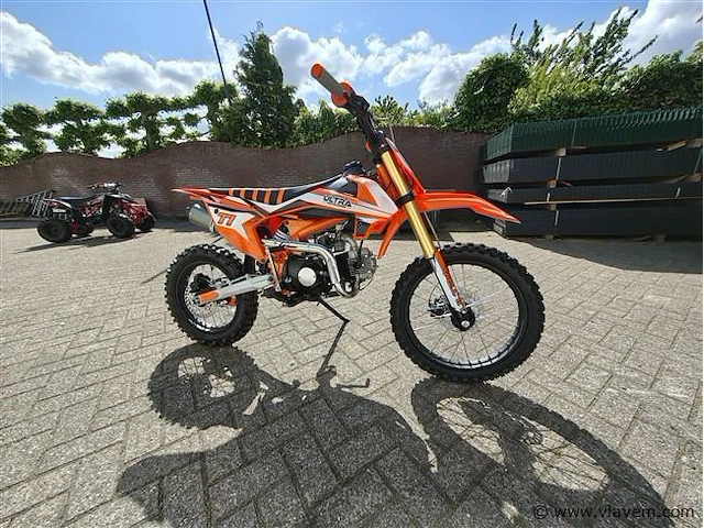 Ultra motocross 125cc oranje - afbeelding 11 van  21
