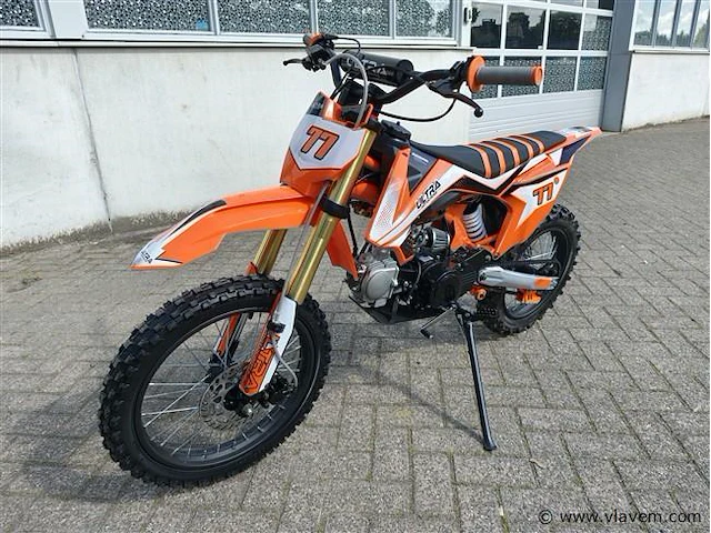 Ultra motocross 125cc oranje - afbeelding 1 van  21