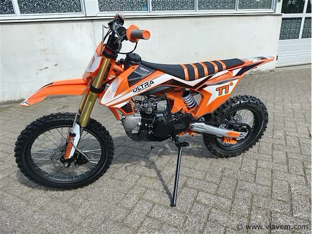 Ultra motocross 125cc oranje - afbeelding 12 van  21