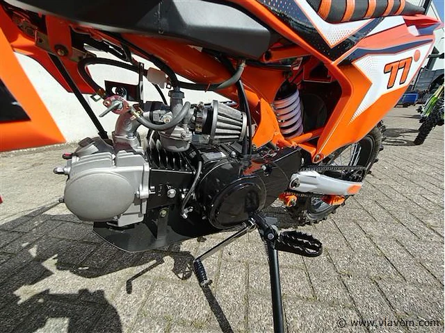 Ultra motocross 125cc oranje - afbeelding 20 van  21