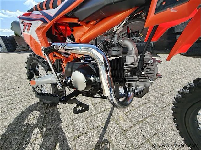 Ultra motocross 125cc oranje - afbeelding 21 van  21