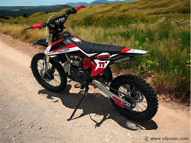 Ultra motocross 125cc rood - afbeelding 4 van  10