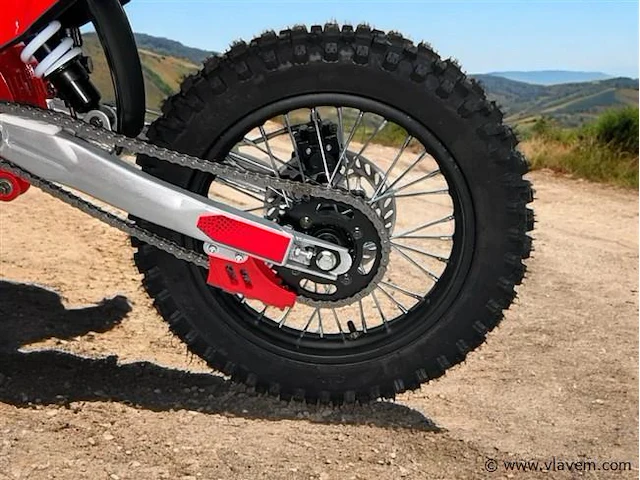 Ultra motocross 125cc rood - afbeelding 9 van  10