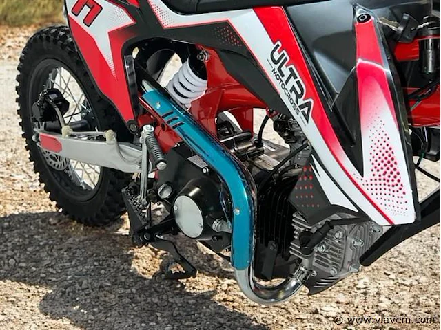 Ultra motocross 125cc rood - afbeelding 10 van  10