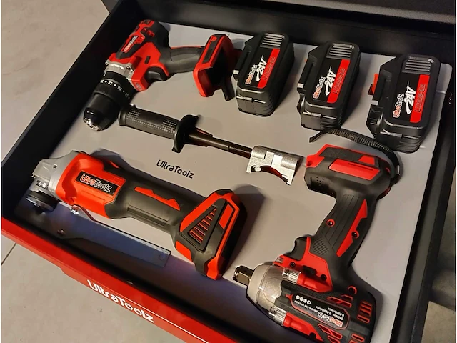 Ultra toolz - 12/11 met powertools - gereedschapswagen - 2024 - afbeelding 11 van  29