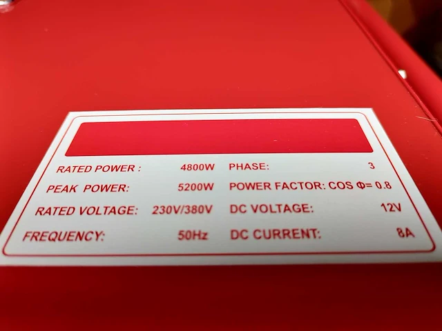 Ultra toolz - w10000 - stroomgenerator diesel ut - 2024 - afbeelding 7 van  8