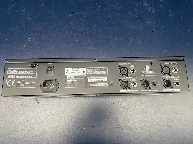 Ultragraph pro 31 kanaals grafische equalizer, type fbq3102 - afbeelding 3 van  3