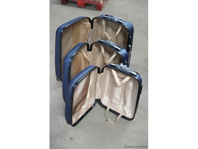 Ultralight kofferset blauw - afbeelding 2 van  4