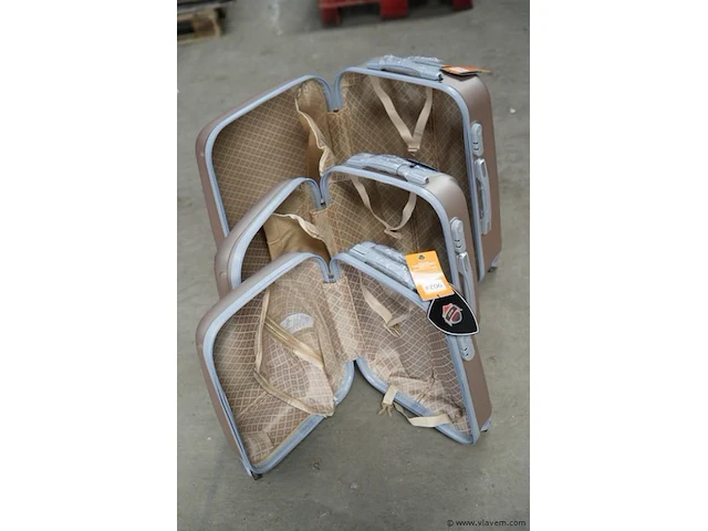 Ultralight kofferset goud - afbeelding 2 van  4