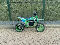 Ultramotocross 1000w mini pitbike groen - afbeelding 2 van  4