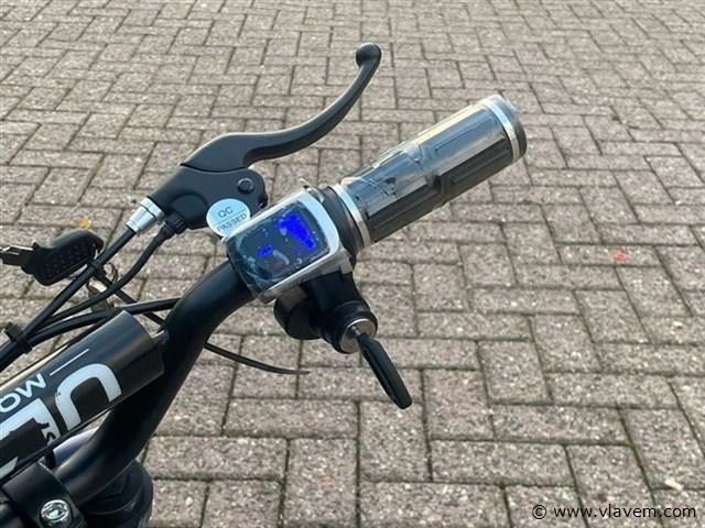 Ultramotocross 1000w mini pitbike groen - afbeelding 3 van  4