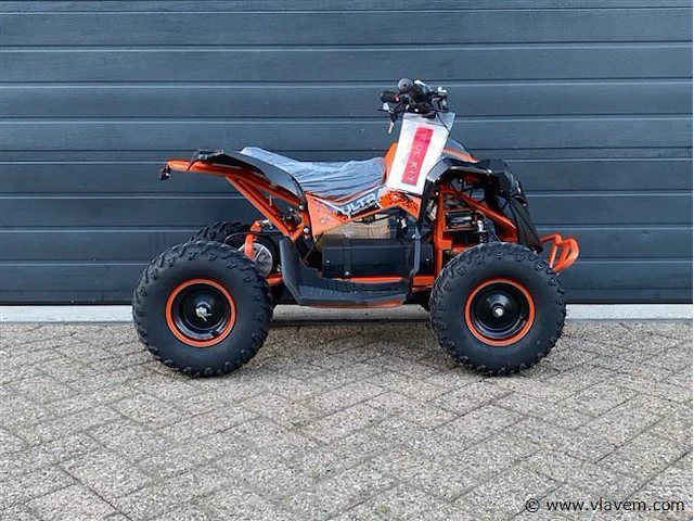 Ultramotocross 1000w quad oranje - afbeelding 2 van  5