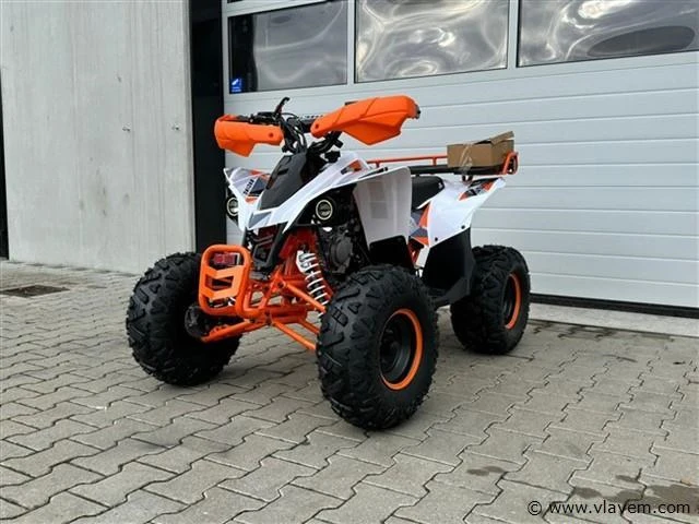 Ultramotocross 125cc quad (oranje) - afbeelding 1 van  9