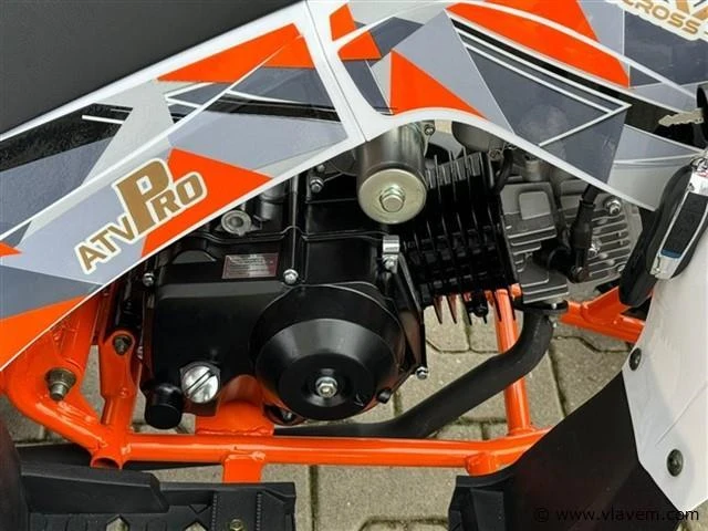 Ultramotocross 125cc quad (oranje) - afbeelding 5 van  9