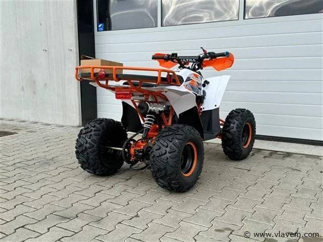 Ultramotocross 125cc quad (oranje) - afbeelding 8 van  9