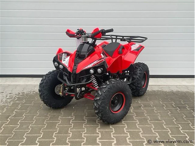 Ultramotocross 125cc quad rood - afbeelding 1 van  7