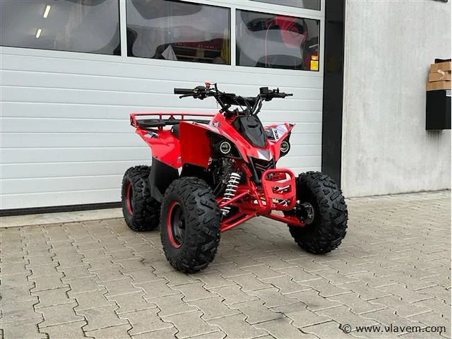 Ultramotocross 125cc quad (rood) - afbeelding 2 van  8