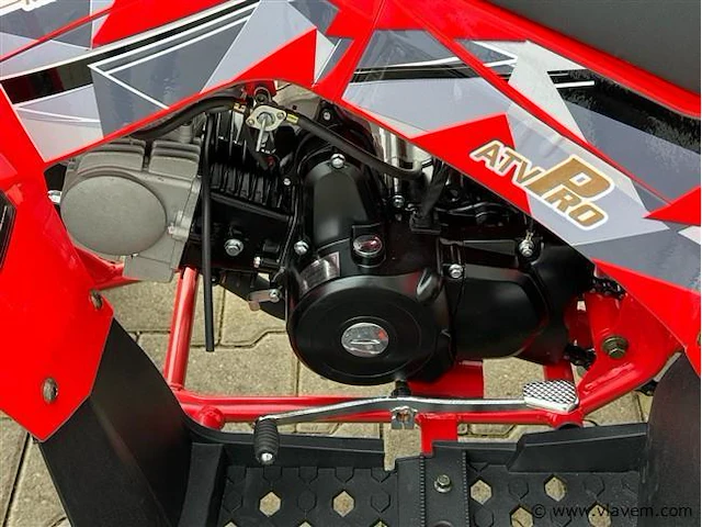 Ultramotocross 125cc quad (rood) - afbeelding 6 van  8