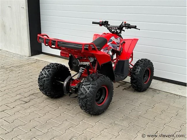 Ultramotocross 125cc quad (rood) - afbeelding 8 van  8