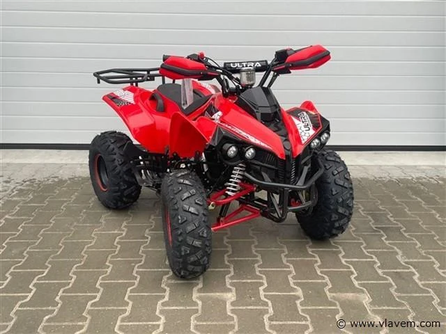 Ultramotocross 125cc quad rood - afbeelding 2 van  7