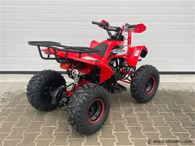 Ultramotocross 125cc quad rood - afbeelding 3 van  7