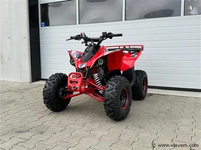 Ultramotocross 125cc quad (rood) - afbeelding 1 van  8