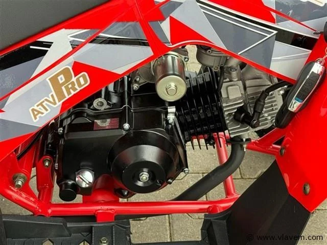 Ultramotocross 125cc quad (rood) - afbeelding 3 van  8