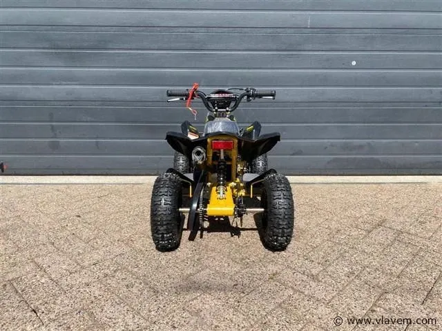Ultramotocross 800w kinderquad (geel) - afbeelding 3 van  6