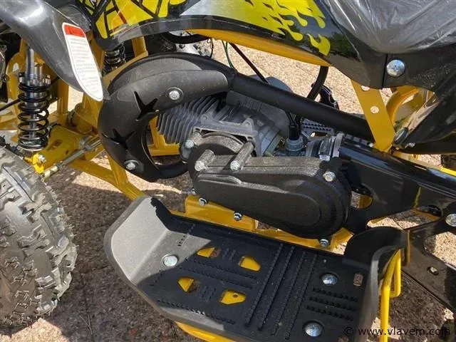 Ultramotocross 800w kinderquad (geel) - afbeelding 6 van  6