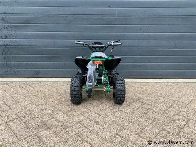 Ultramotocross 800w kinderquad (groen) - afbeelding 3 van  6