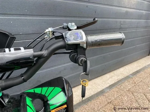 Ultramotocross 800w kinderquad (groen) - afbeelding 5 van  6