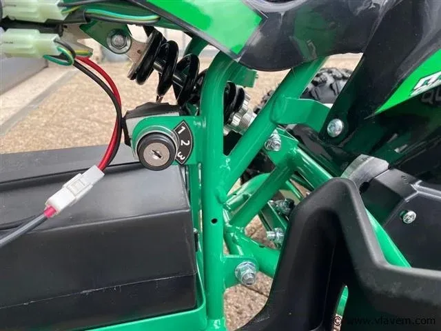 Ultramotocross 800w kinderquad (groen) - afbeelding 6 van  6