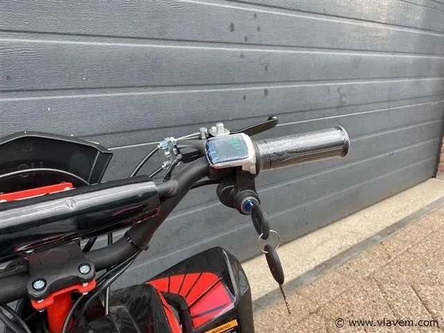 Ultramotocross 800w kinderquad (rood) - afbeelding 5 van  6
