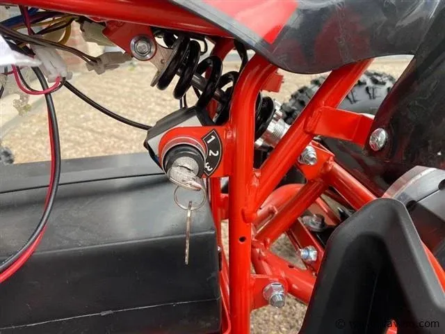 Ultramotocross 800w kinderquad (rood) - afbeelding 6 van  6