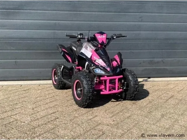 Ultramotocross 800w kinderquad (roze) - afbeelding 1 van  6