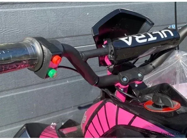 Ultramotocross 800w kinderquad (roze) - afbeelding 2 van  6
