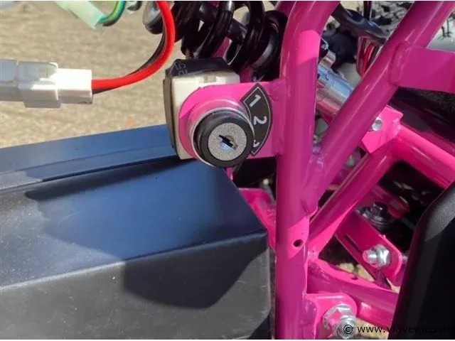 Ultramotocross 800w kinderquad (roze) - afbeelding 4 van  6