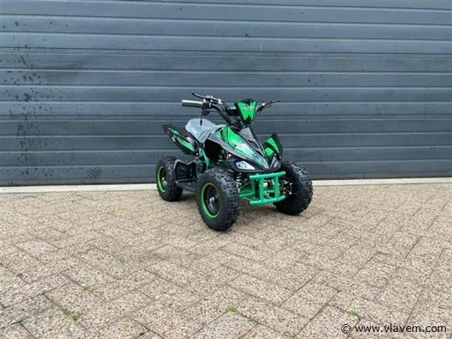 Ultramotocross 800w quad groen - afbeelding 1 van  6