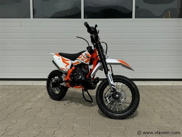 Ultramotocross koshine mini pitbike 49cc (kickstart) - afbeelding 1 van  6