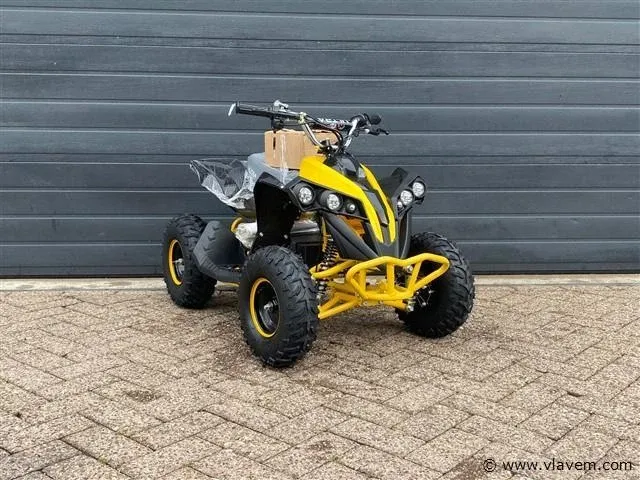 Ultramotocross ranger 1000w elektrische mini quad (geel) - afbeelding 1 van  6