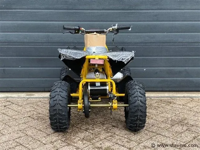 Ultramotocross ranger 1000w elektrische mini quad (geel) - afbeelding 2 van  6